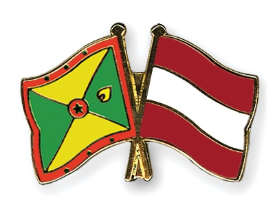 Fahnen Pins Grenada sterreich