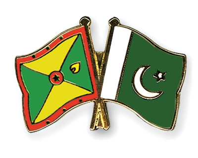 Fahnen Pins Grenada Pakistan