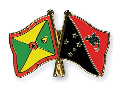 Fahnen Pins Grenada Papua-Neuguinea