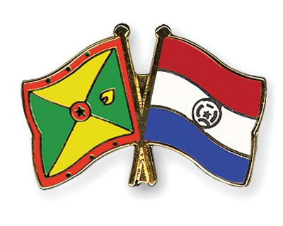 Fahnen Pins Grenada Paraguay