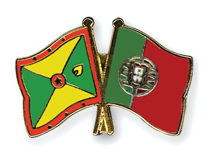 Fahnen Pins Grenada Portugal
