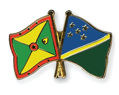 Fahnen Pins Grenada Salomonen