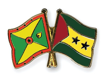 Fahnen Pins Grenada Sao-Tome-und-Principe