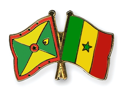 Fahnen Pins Grenada Senegal