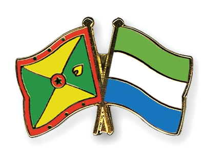Fahnen Pins Grenada Sierra-Leone