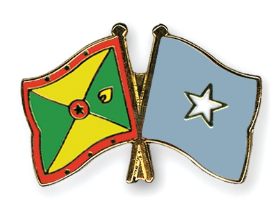 Fahnen Pins Grenada Somalia