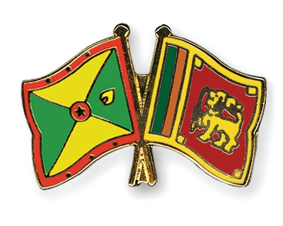 Fahnen Pins Grenada Sri-Lanka