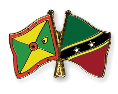 Fahnen Pins Grenada St-Kitts-und-Nevis