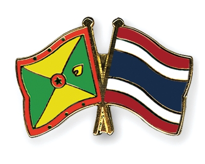 Fahnen Pins Grenada Thailand