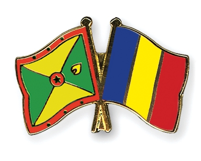 Fahnen Pins Grenada Tschad