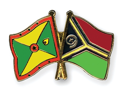 Fahnen Pins Grenada Vanuatu