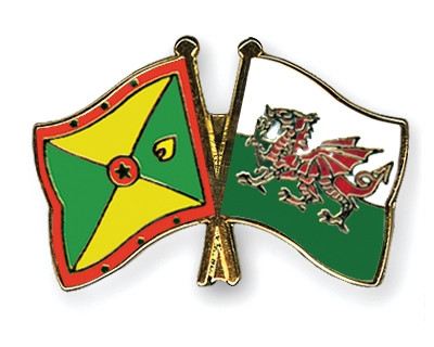 Fahnen Pins Grenada Wales