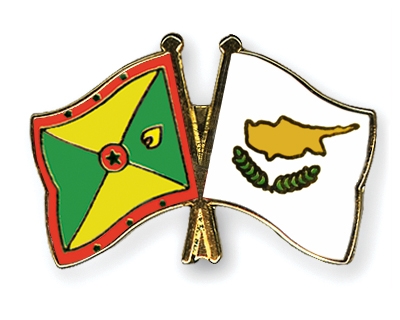 Fahnen Pins Grenada Zypern