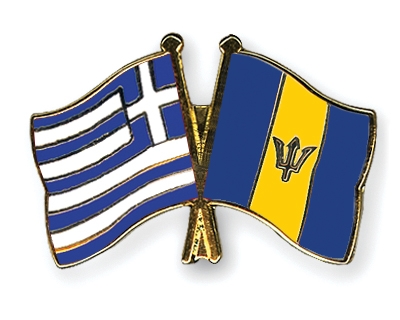 Fahnen Pins Griechenland Barbados