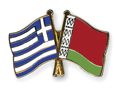 Fahnen Pins Griechenland Belarus