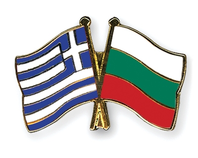 Fahnen Pins Griechenland Bulgarien