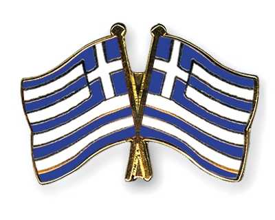 Fahnen Pins Griechenland Griechenland