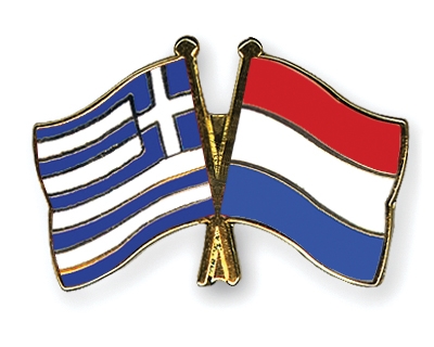 Fahnen Pins Griechenland Niederlande