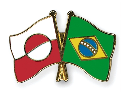 Fahnen Pins Grnland Brasilien