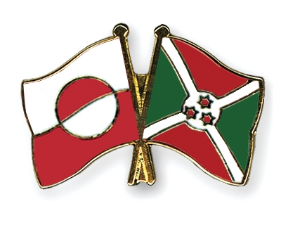 Fahnen Pins Grnland Burundi