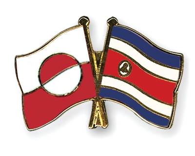 Fahnen Pins Grnland Costa-Rica