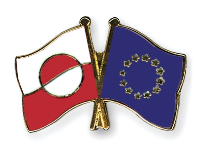 Fahnen Pins Grnland Europa