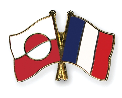 Fahnen Pins Grnland Frankreich