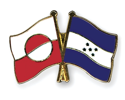 Fahnen Pins Grnland Honduras