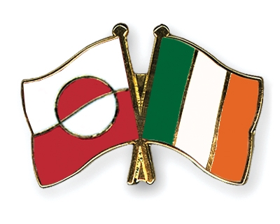 Fahnen Pins Grnland Irland