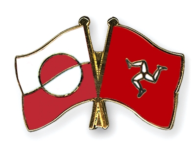 Fahnen Pins Grnland Isle-of-Man