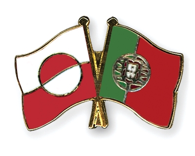 Fahnen Pins Grnland Portugal