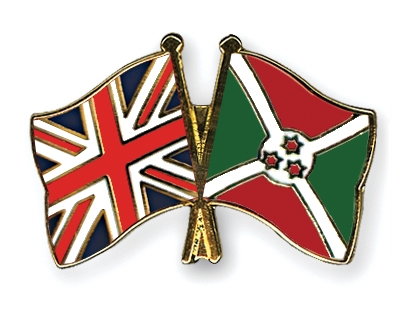 Fahnen Pins Grossbritannien Burundi