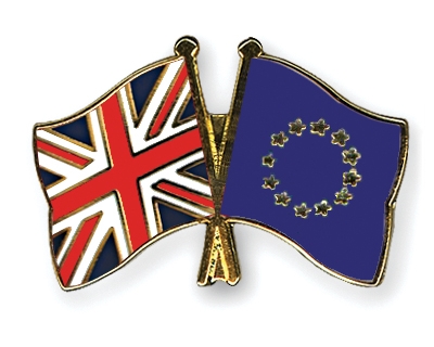 Fahnen Pins Grossbritannien Europa