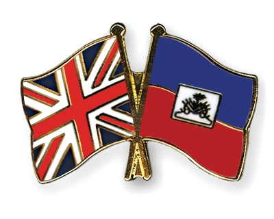 Fahnen Pins Grossbritannien Haiti