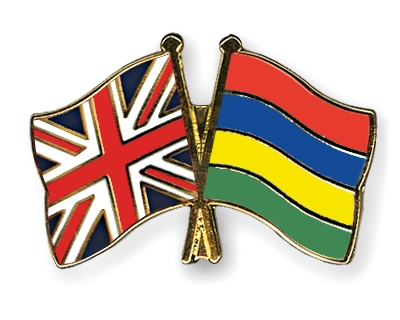 Fahnen Pins Grossbritannien Mauritius