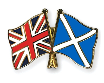 Fahnen Pins Grossbritannien Schottland