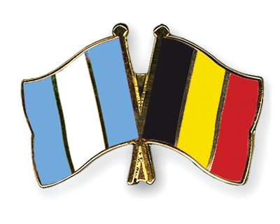 Fahnen Pins Guatemala Belgien