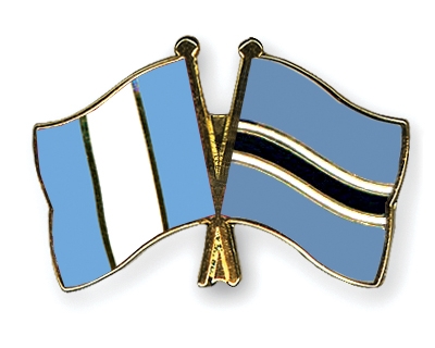 Fahnen Pins Guatemala Botsuana