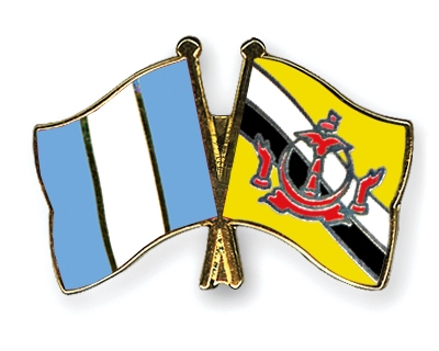 Fahnen Pins Guatemala Brunei-Darussalam