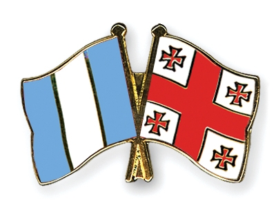 Fahnen Pins Guatemala Georgien