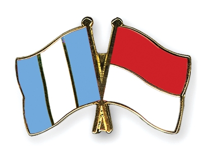 Fahnen Pins Guatemala Indonesien