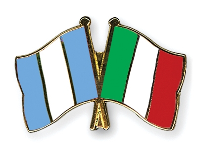 Fahnen Pins Guatemala Italien