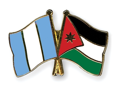 Fahnen Pins Guatemala Jordanien