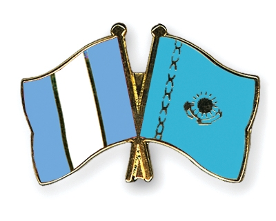 Fahnen Pins Guatemala Kasachstan