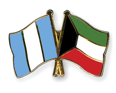 Fahnen Pins Guatemala Kuwait