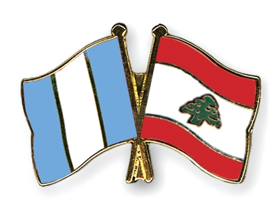 Fahnen Pins Guatemala Libanon