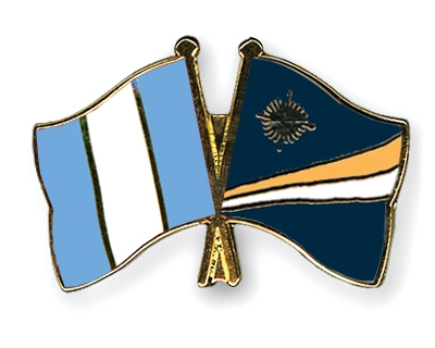 Fahnen Pins Guatemala Marshallinseln