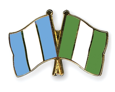 Fahnen Pins Guatemala Nigeria