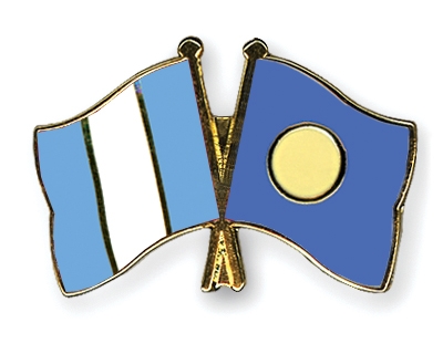 Fahnen Pins Guatemala Palau