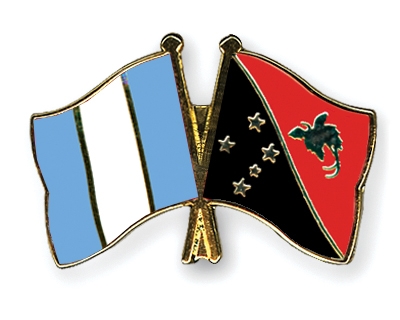 Fahnen Pins Guatemala Papua-Neuguinea